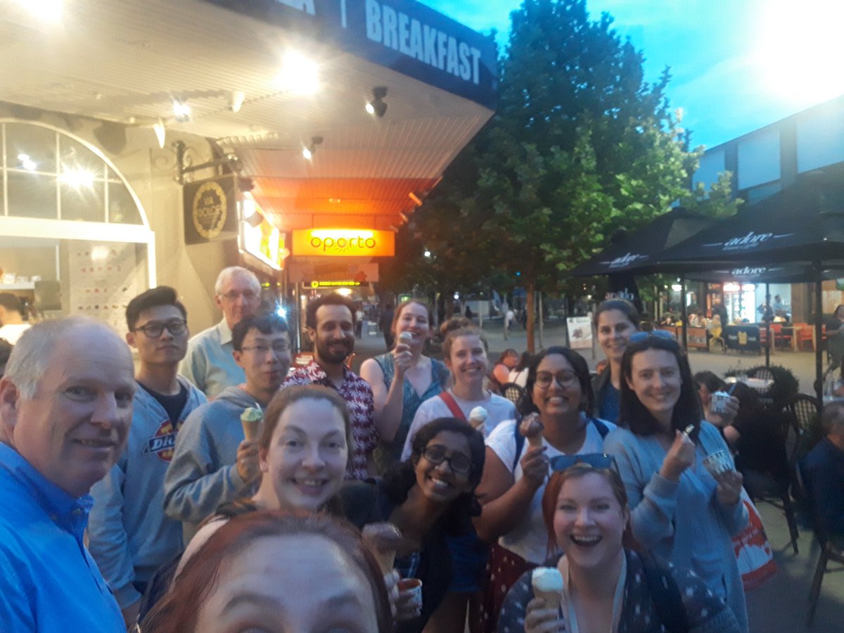 anuearthscience's tweet image. 'Gelato is better than Mars, cause Mars doesn't have any icy poles' - Prof. Ian Williams #afterseminargelato #marsrocks  #RSESrockstars #ourANU