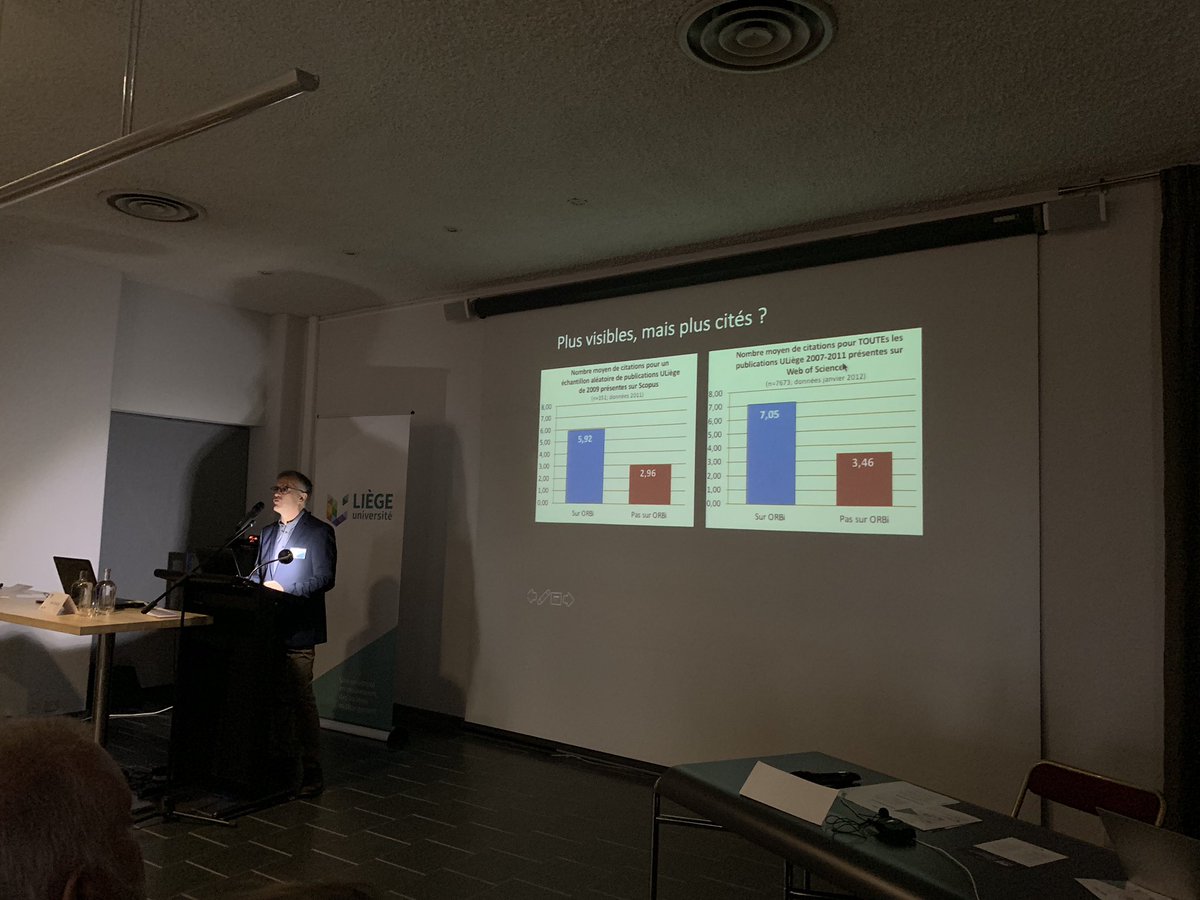 LuytenBram's tweet photo. Imho a decent sample size supporting the claim that publications in ORBi get cited more frequently compared to publications that aren’t. #ORBiday @PaulThir https://t.co/FuNKLMQwE9