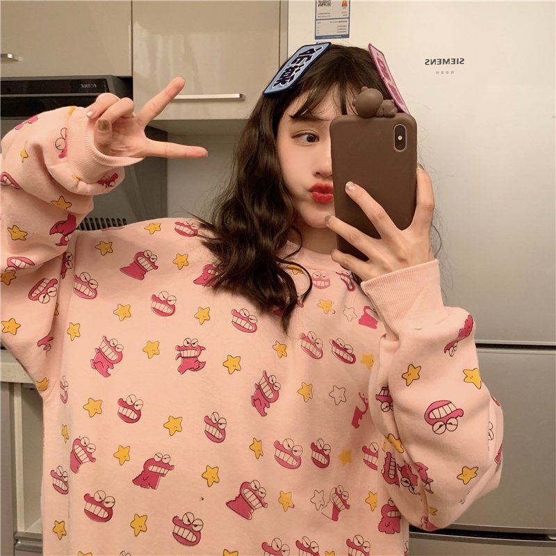 Wear_Blossom's tweet photo. [RT추첨]

🌸캐릭터 패턴 맨투맨🌸

귀여운 패턴의 맨투맨이에요! 패턴들이 부담스럽지 않고 귀엽고 사랑스럽답니다 😍

두가지 디자인의 패턴이 각 색마다 다른 분위기를 자아내어 친구들과 함께 입어도 너무 좋을것 같아요 ��

사이트 https://t.co/ky2pXGTV05
블로그 https://t.co/Qyq1Vyicmr https://t.co/BGpbTN2JLY