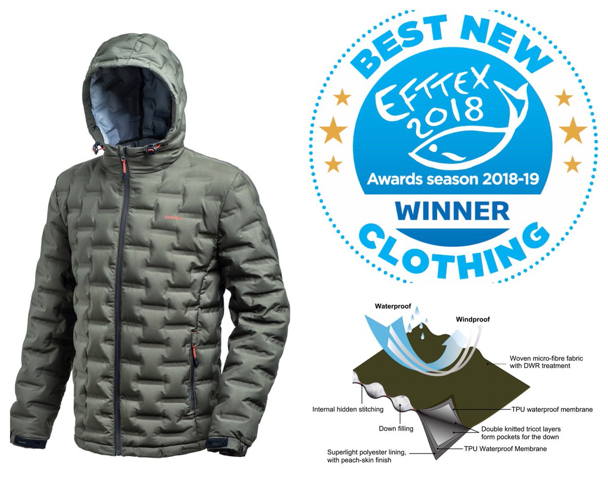 snowbee down jacket