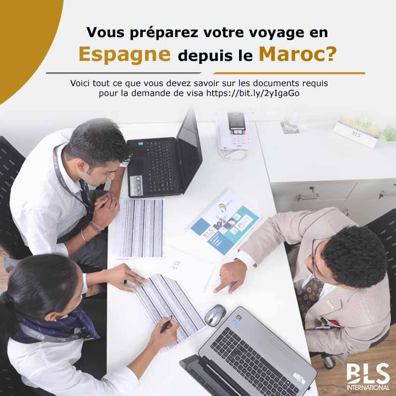 BLS_Maroc's tweet photo. Vous préparez votre voyage en #Espagne depuis le #Maroc? Voici tout ce que vous devez savoir sur les documents requis pour la demande de #visa https://t.co/RRdnePMpmr

#BLSMorocco #SpainVisa #Tangier #Tetouan  @SpainMFA @MAECgob @PortailMarocMa https://t.co/Up6E2UMztG