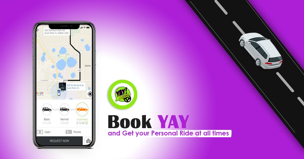 yay_app's tweet photo. YAY is just for you.
Download this app now and Book your Ride!

iOS - https://t.co/rrQOWzrTF9
Android - https://t.co/qe2GRirnGh

#personalride #tryyay #ridewithYAY #journey https://t.co/M4CG97Lt4Y