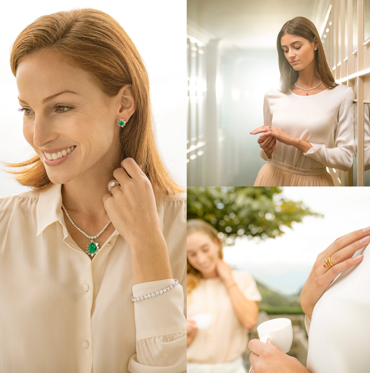 MiddleEastVIP's tweet photo. #Gübelin stands for captivating and unique #jewels, perfectly demonstrated through this magnificent set of divine #emerald and #diamond #jewellery.
إسم يعبر عن #الجواهر الآسرة والفريدة من نوعها، وقد ظهر ذلك تماما من خلال هذه المجموعة الرائعة من #الزمرد #الماس و #المجوهرات. https://t.co/MsYtMP0AWp