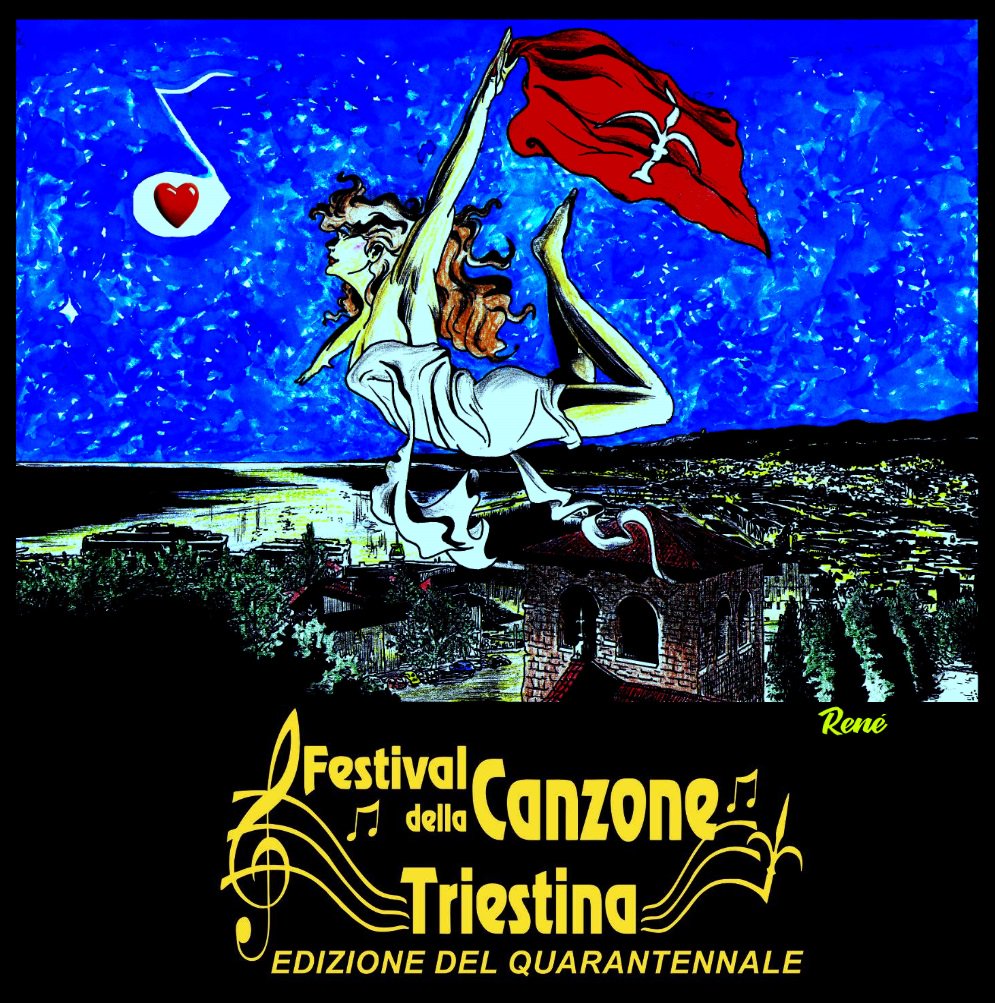RenFaraguna's tweet photo. Un mio #pupolo #fumetto, per ricordarvi che questo giovedì 22 novembre, al teatro #PoliteamaRossetti di #Trieste, andrà in scena il 40° Festival della Canzone Triestina. #FestivalTS #FulvioMarion #musica #dialettotriestino https://t.co/TYbtFdwJLE