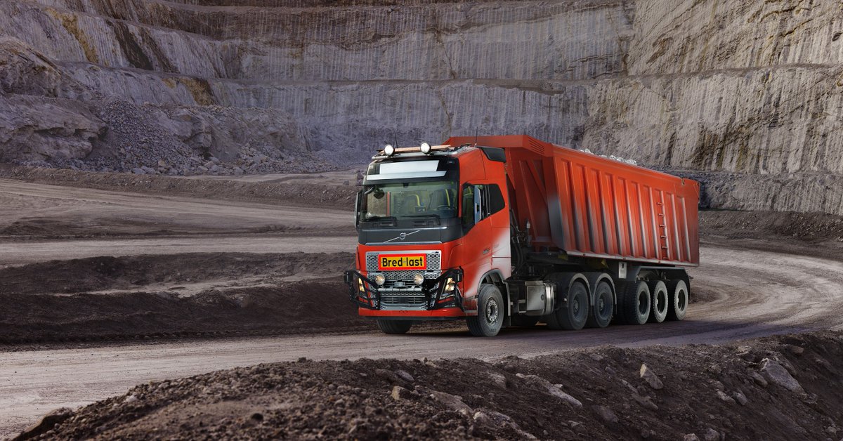 Under a landmark agreement with mining company Brønnøy Kalk AS in Norway, we will transport limestone using six autonomous Volvo FH trucks. Read more: ow.ly/Tgss30mGivz
