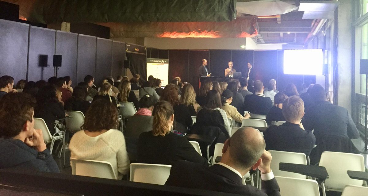 DataMarketParis's tweet image. [Salle B sur #DMParis] REX : Comment les algorithmes d’#analyseprédictive de #datakili ont fait gagner 800% de #ROI à la @MAIF avec @aid_agency