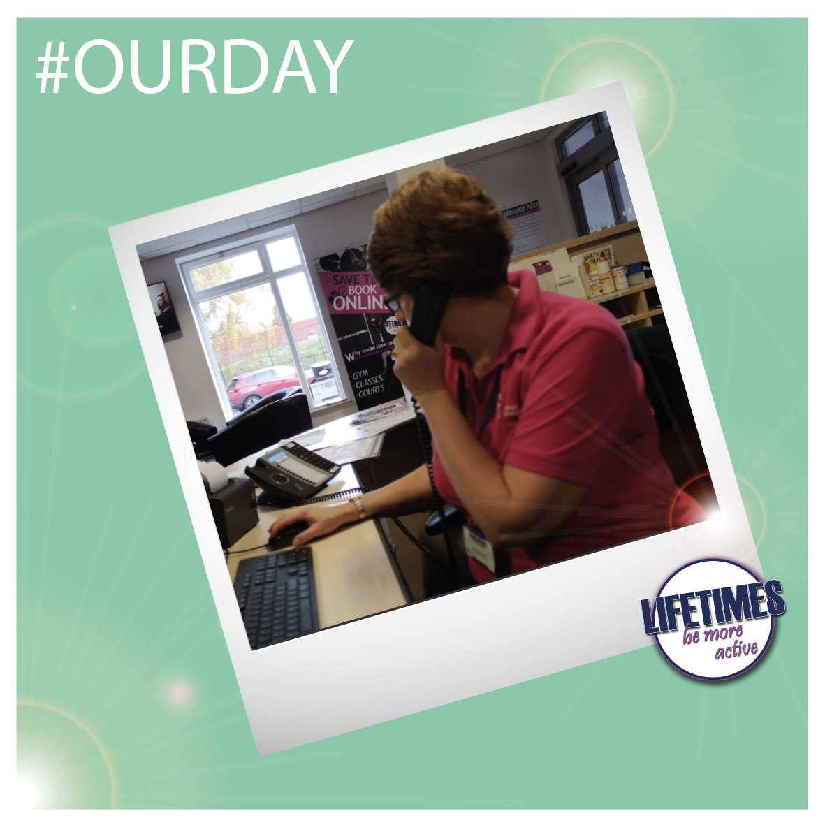 ArleySports's tweet photo. Our receptionists are always at hand to answer your queries 😃 #OurDay #Lifetimes #NWBC #ASC https://t.co/ziwQ7ZHaMV