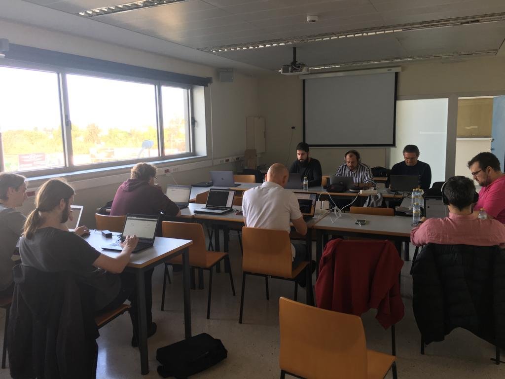 simplesamlphp's tweet image. SimpleSAMLphp workshop in Valencia! Contributors from several places in Europe working hard on a new user interface for SimpleSAMLphp.