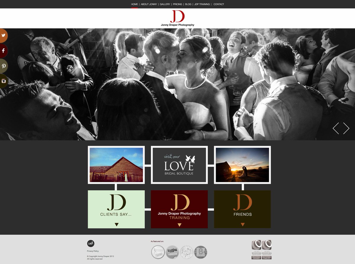 Looking forward to working again with <a href="/JonnyDraperfoto/">Jonny Draper</a> very soon, to bring his #website up to date &amp; showcase more effectively his amazing #photography. The #lessismore mantra will be followed! jonnydraper.co.uk  #design #websitedesign #didsbury #manchester #clients #revamp