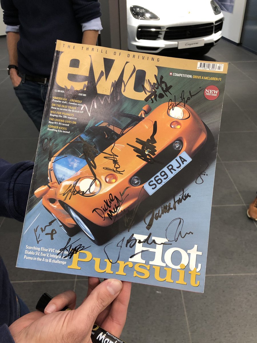 harrym_vids's tweet photo. Fab day yesterday celebrating twenty years of @evomagazine with the team who made it happen. Makes me want to do it all over again.. #HappyDays https://t.co/9sWgdRKfiA