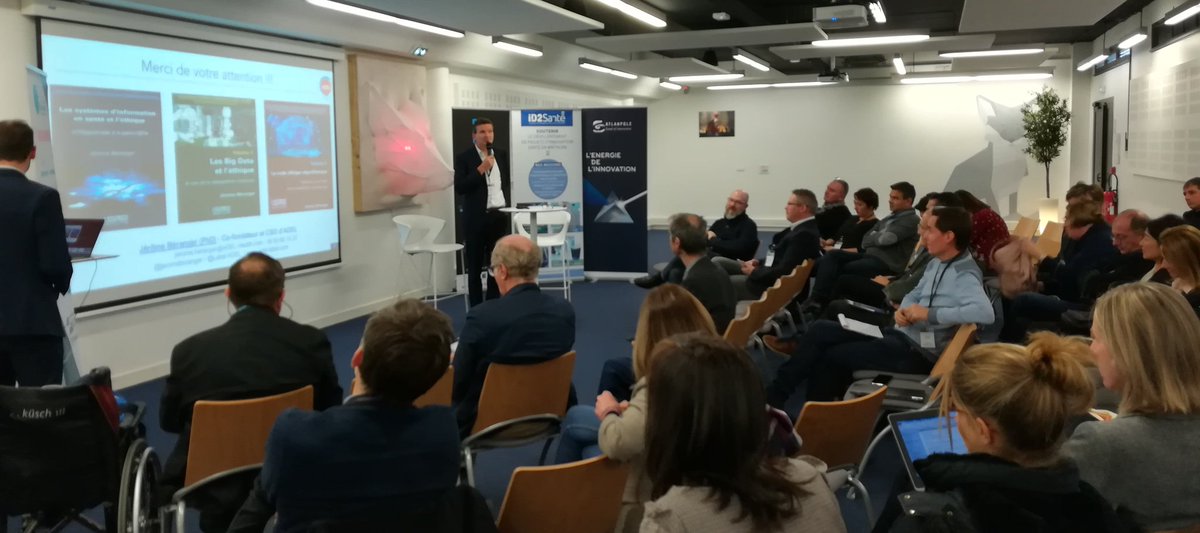 JeremLeNoblet's tweet photo. #ConnectedWeek En ce moment à la #WiseFactory a lieu la journée numérique et santé sur l'imagerie médicale organisée par @Pole_ABT et @imagesreseaux https://t.co/9gGfqWHF5d