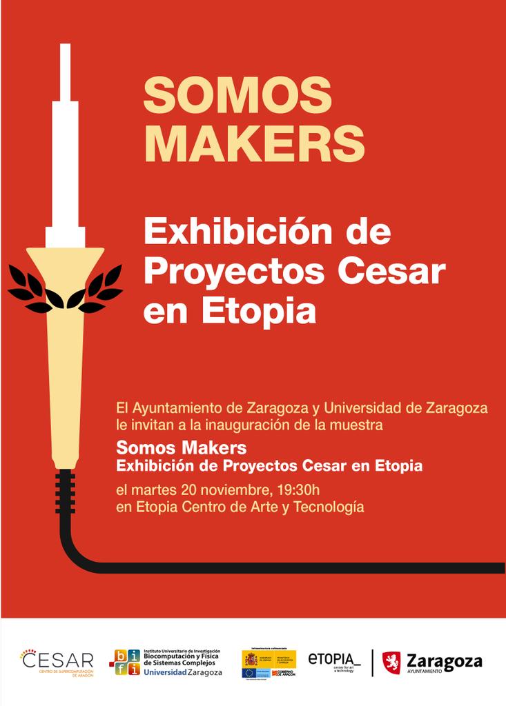 FSanzGarcia's tweet photo. Muy apenado de no poder estar en la inauguración de la nueva exposición en @etopia_ , buenos momentos hemos pasado - y los que vendrán. Mi admiración sincera a cada una de las personas que lo han hecho posible. https://t.co/j1R6m86VLX