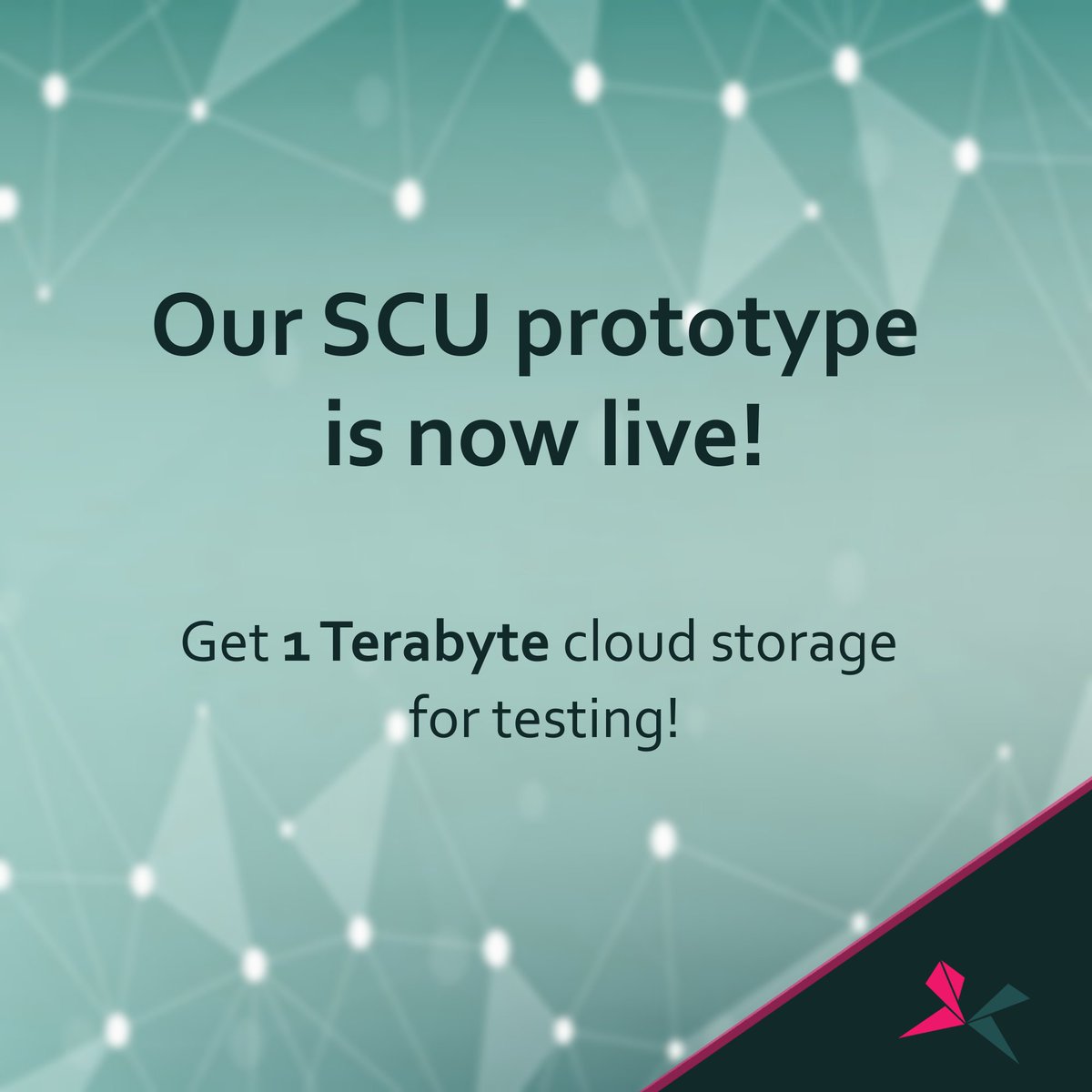 SpaceCloudUnit's tweet photo. 🔥 BIG NEWS 🔥
Our prototype is live!
From now on you can register for our prototype at: 
https://t.co/iKQYMGhV5P

Or visit our website:
https://t.co/mDrIFK1OI4
You will also get 1 Terabyte cloud storage for testing!

#prototype #SCU #cloudstorage #presale #innovation #future https://t.co/XvrE8OunJo