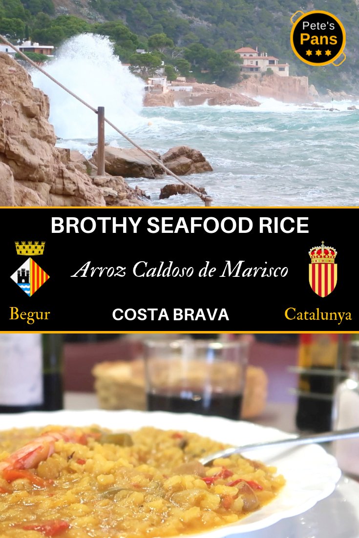 PetesPans's tweet photo. NEW VIDEO: Brothy Seafood Rice from the Catalan coast. Watch the full "on location" recipe here: 
https://t.co/0he1rgAICx https://t.co/WXOdJHwdw4