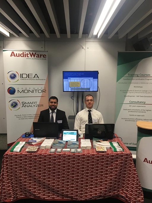 AuditWare's tweet photo. Come and find us at the IIA Annual Conference in the #QEIICentre today and tomorrow. We'll be discussing IDEA and how to make the most out of #DataAnalytics for #InternalAudit. We're on booth 10! #IA18 #AuditWare https://t.co/VMX5PrN2js