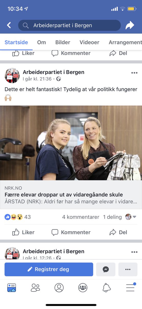 Jaha? Nå lurer jeg veldig på hvem sin politikk de egentlig snakker om.