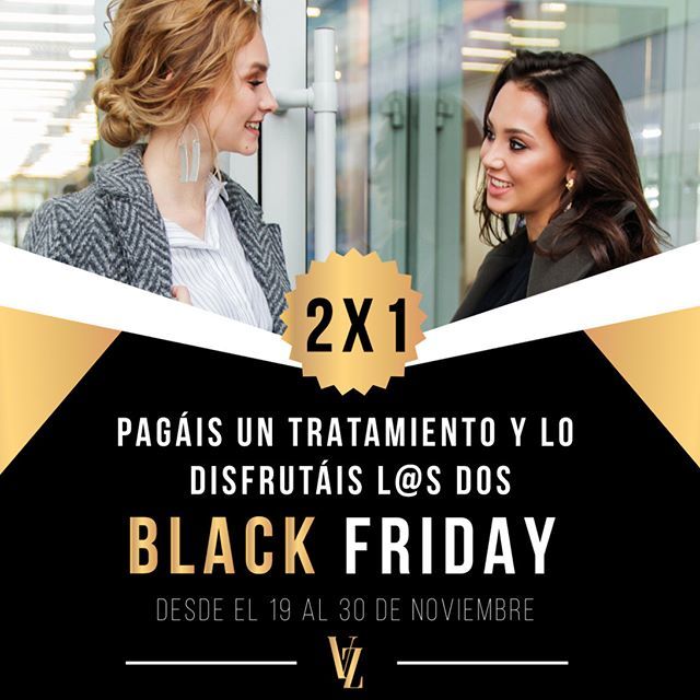 VictoriaBeautyH's tweet photo. ➡ Recuerda que todavía puedes disfrutar de nuestra Oferta por el BLACKFRIDAY!
👫 Aprovecha nuestro 2x1 en todos nuestros tratamientos y disfrútalo con la mejor compañía.
📆 Pídelo antes del 30 de noviembre y podrás canjear tu tratamiento hasta el 31 de enero. 🔝
(*No aplica… https://t.co/sLQMMrV5Ld