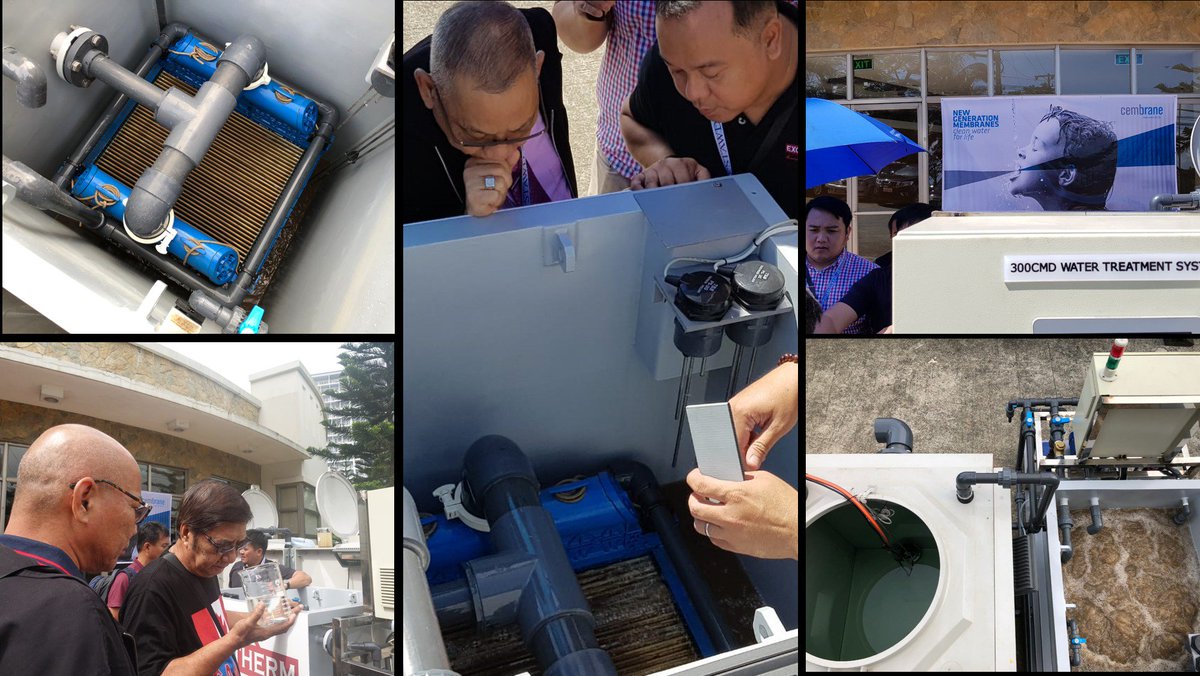 Cembrane's tweet photo. @Cembrane providing a new level of drinking water quality in Philipines.
https://t.co/Os8HDnBV2k https://t.co/heppgNYksD