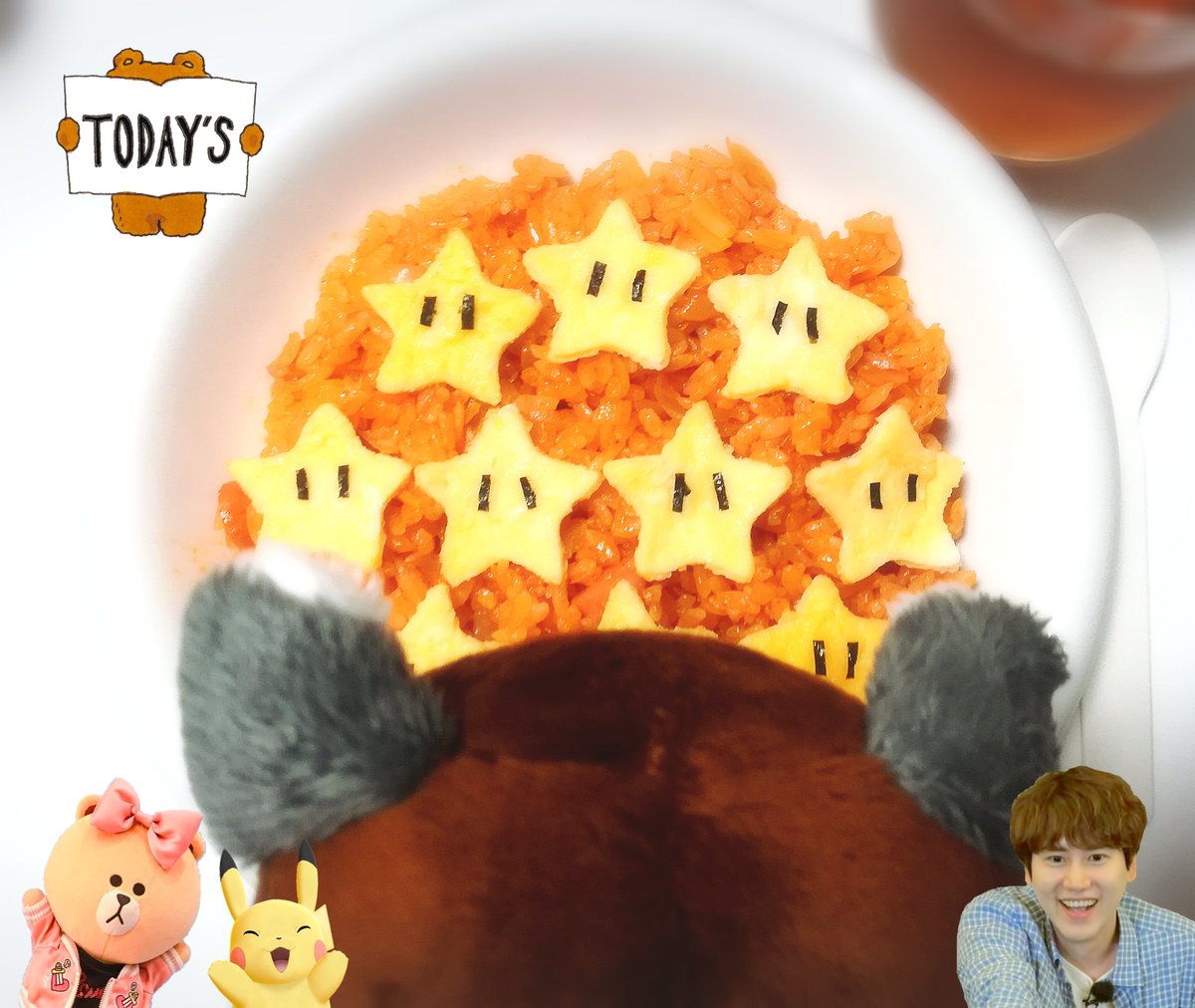 melon_gummy's tweet photo. 😋😋😋😂😂😂👶🏻🐺🍳🥚🍅🍚🌟🌟🌟🌟🌟🌟🌟🌟🌟🌟
#オムライス #supermario #star
#ちびぎゅ #Kyuhyun #규현 #圭賢 #キュヒョン #คยูฮยอน #ギュたん #ぎゅたん #きゅちゃん #linechoco #초코 https://t.co/hq8PaJZBYi