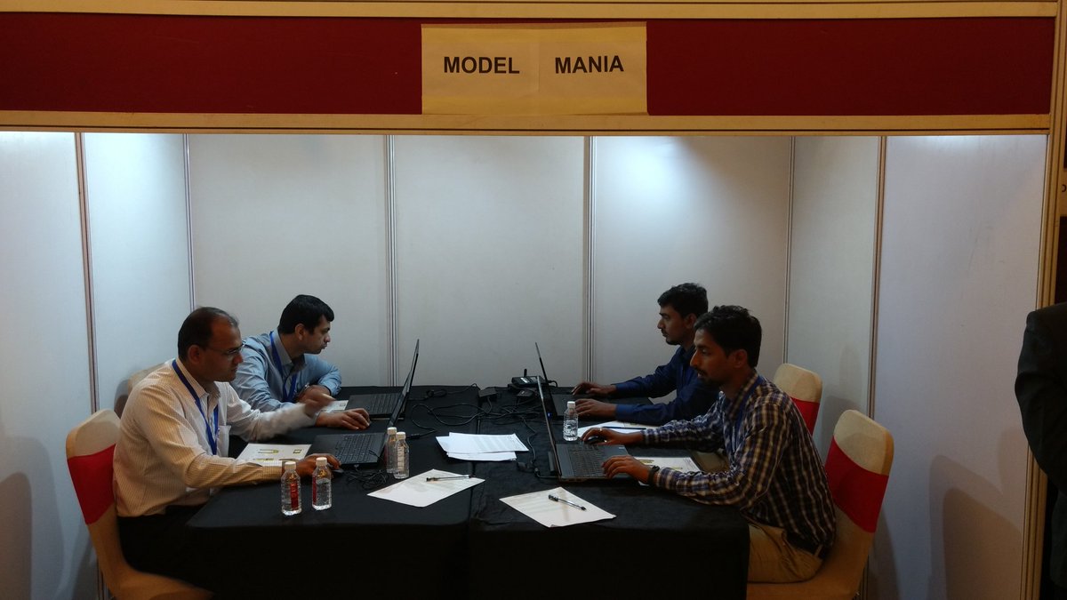 vivekpanicker91's tweet photo. Engineers competing for #ModelMania Design Contest at #solidworks2019 launch event by @BEACON_India at #vashi #navimumbai
#SW2019 #SWXLaunch19 https://t.co/SpeZIChoJQ