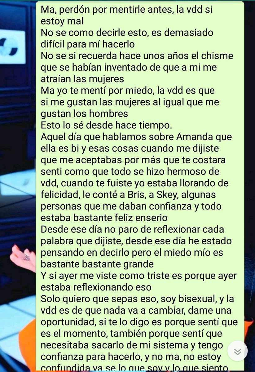 bluexmoons's tweet photo. Este fue el mensaje que le mande a mi mamá. https://t.co/9zh6MI2rcw