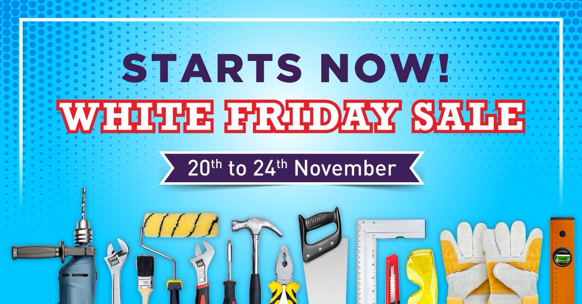 supplyvan's tweet photo. Most awaited Tools and MRO Products sale of the Year is now Live!
BUY NOW on -->> https://t.co/apeH9ak7os <<--
Load your cart with #WhiteFriday Sale >> https://t.co/zcdH8erDC3
#WhiteFriday #SupplyVan #BlackFriday #PowerTools #Sale #ToolsandHardware #TrustedBrands https://t.co/2uM9IYNwFF