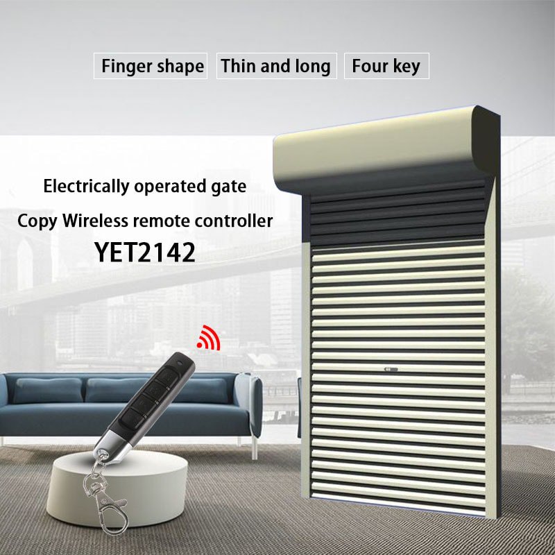 Crystalxia4's tweet image. Automatic door remote control YET2142,size:68×17×14mm,learning code,fixed code,rolling code and copy code are optional.#automaticdoorremotecontrol,#RFtransmitter,#wirelessremotecontrol
szyet.com/product/automa…
Contact:sales@szyet.com