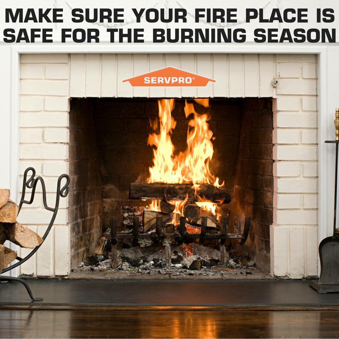 With #cold weather and #snow coming fast, it's important to make sure that your #fireplace is ready to be used this season! Make sure that everything is working the way it should to keep your home #safe this #winter! #SERVPRO