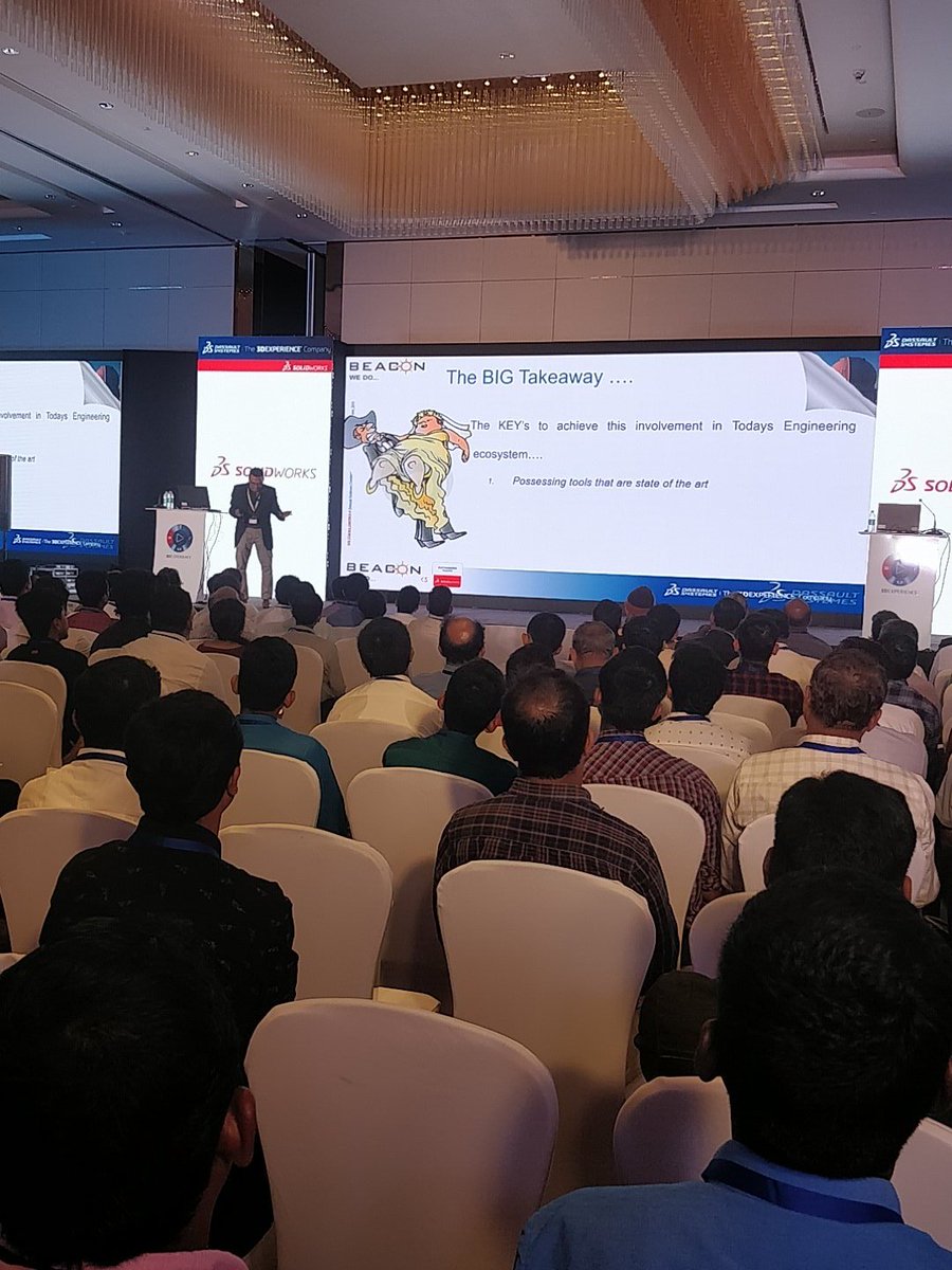 praveenrao32's tweet photo. Joseph Jerome..CEO Beacon..
@BEACON_India @SOLIDWORKSIndia 
#Swx19Launch #solidworks2019 #Bangalore #Conrad https://t.co/xtf9ydzHVW