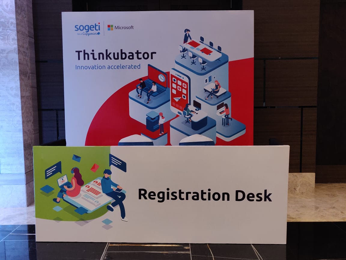 CapgeminiIndia's tweet photo. We are at the #ThinkubatorIndia launch in #Bengaluru. Stay tuned for live updates from the event. #Thinkubator2018 https://t.co/6xvevz61YP