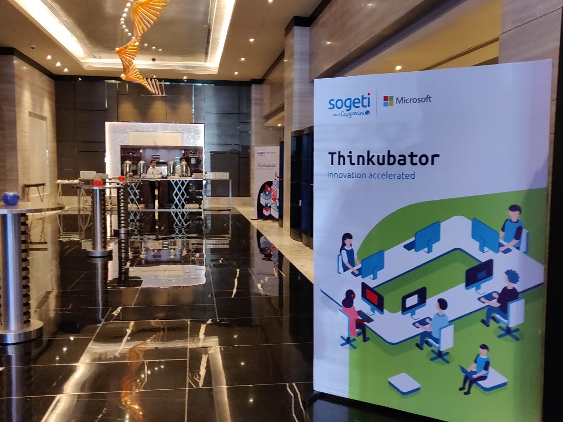 CapgeminiIndia's tweet photo. We are at the #ThinkubatorIndia launch in #Bengaluru. Stay tuned for live updates from the event. #Thinkubator2018 https://t.co/6xvevz61YP