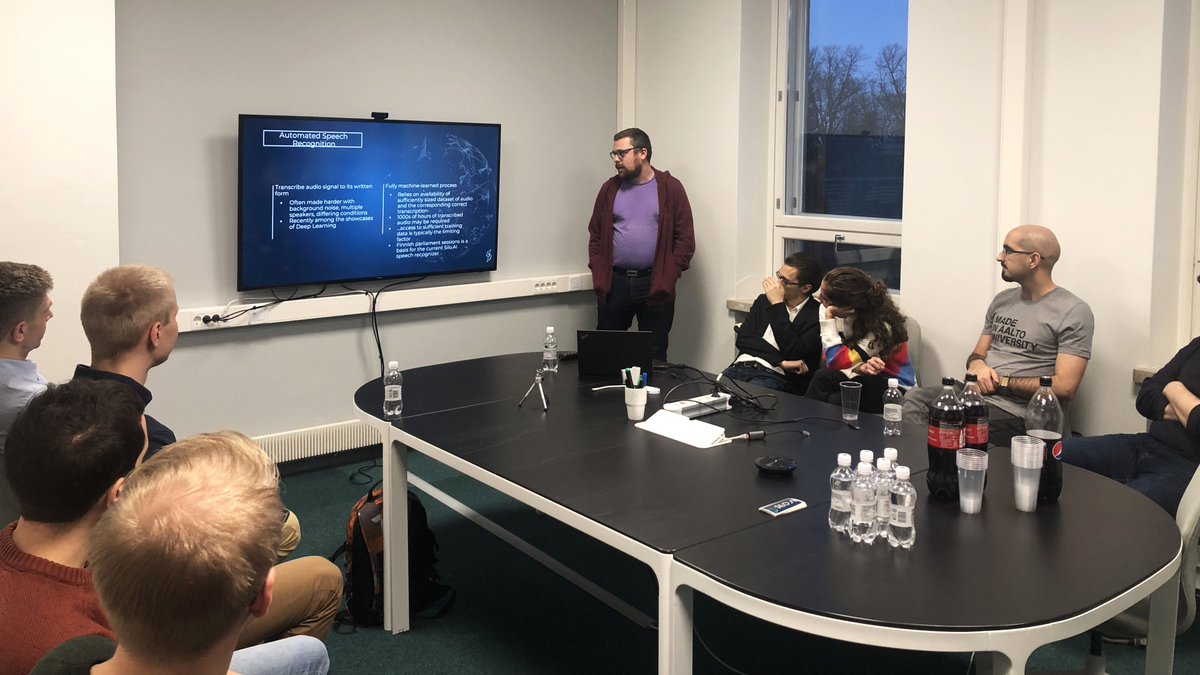AMDSiloAI's tweet photo. One of our core values is to 'Build Bonds'. Last week, our AI scientist Filip Ginter (@FilipGinterFIN) hosted a session for @AaltoUniversity Probabilistic Machine Learning students on his award-winning NLP work: https://t.co/8n7KRZxxnw  #turkuNLP #NLP #AI #tekoäly #sharedtask2018 https://t.co/2kznwPZLGU