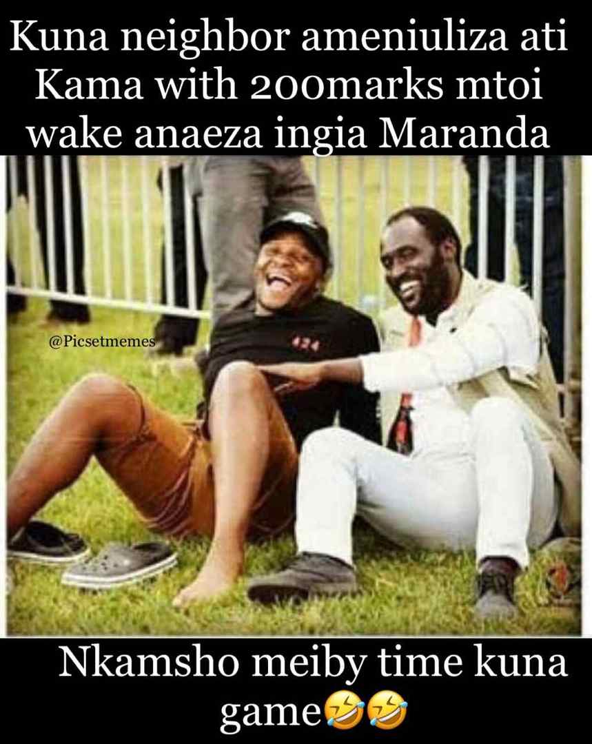 That time of the year! 😂 😂  #KCPE2018  #KCPE2018Results