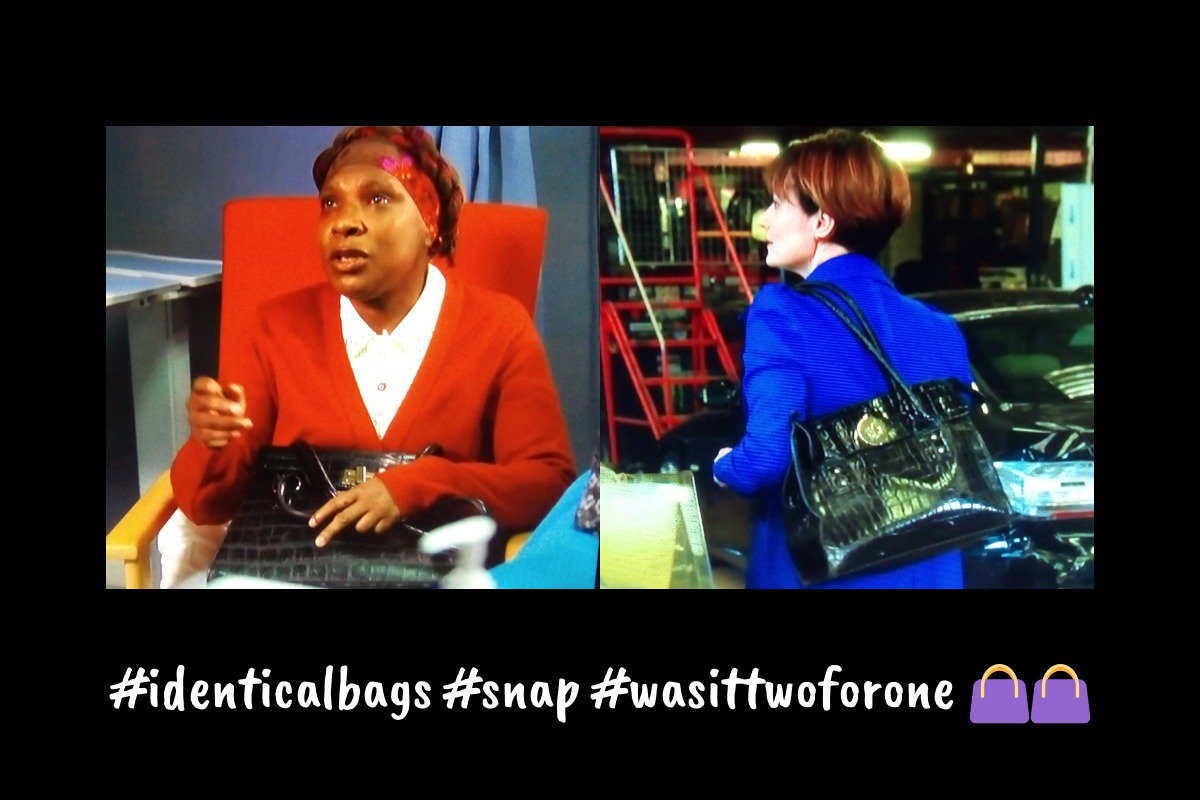 Emma_Reid_Fan's tweet photo. #matchingbags 👜👜 https://t.co/b6lHsfE0CO