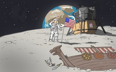 Noel_T10's tweet photo. #AllIWantToKnowIs if the Vikings also made it to Mars https://t.co/HJFxj9Iesw