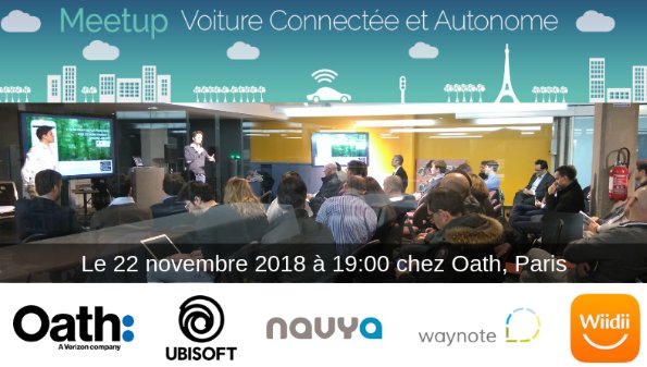 Wiidii_EN's tweet photo. Wiidii is pleased to participate in the 16th Connected and Autonomous Car Meetup in Paris on November 22nd🌟
For more info it's here: https://t.co/BH93086fq8
#meetup #paris #ia #wiidii #meetupconnect #innovation #connectedcar #startup #technology #future #personnalassistant #tech https://t.co/7X9BUxmfyJ