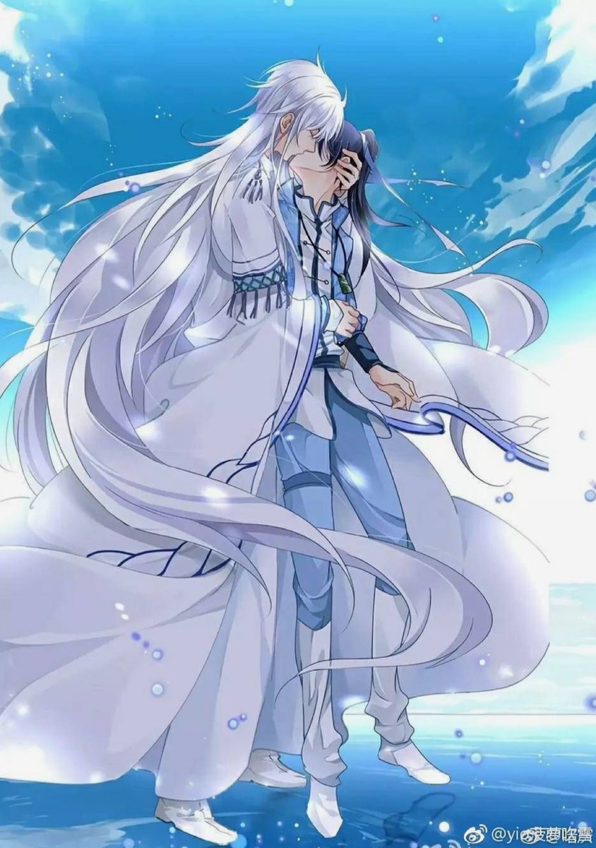 Anime Spiritpact JingHua Yang and Xi DuanMu6 Canvas Poster Bedroom