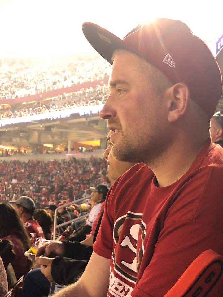 ianculltv's tweet photo. UPDATE on the missing 49er Fan:
Uncle of #IanPowers posts on Facebook that Powers was found dead Saturday.
In the post, he says Powers’ body was found in the water in Alviso just 2 miles from the stadium. They are waiting for the coroner to determine cause of death. https://t.co/H9JZPre36e