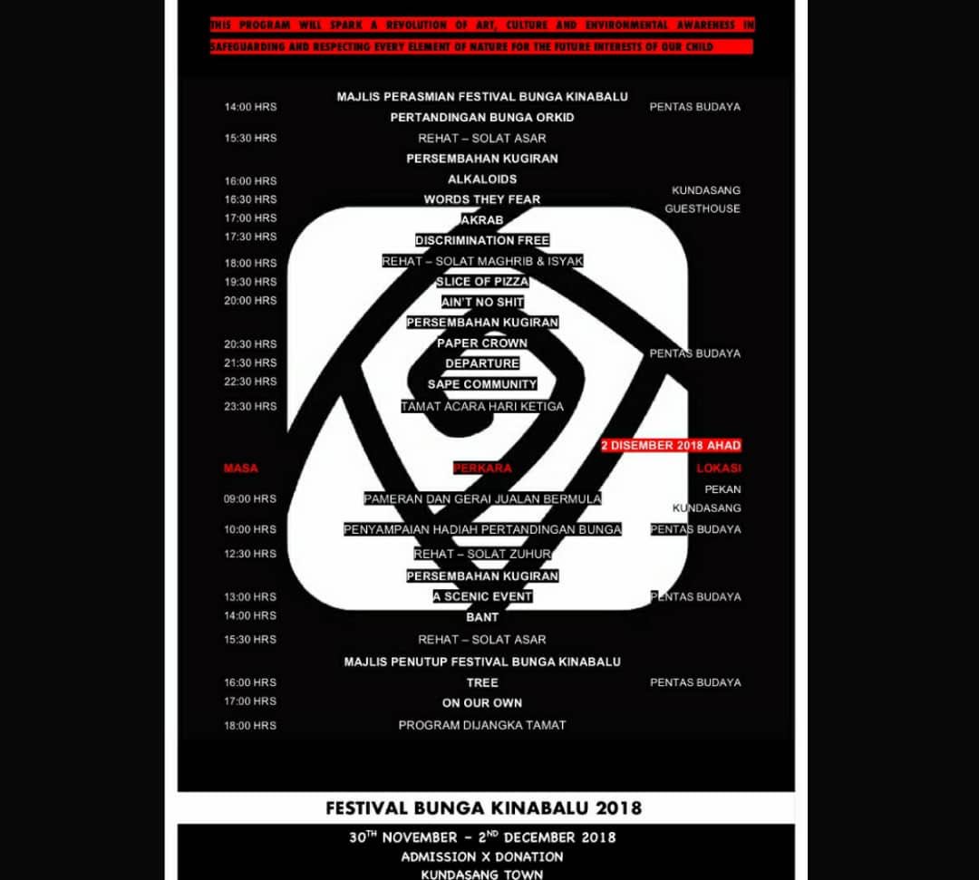 BungaKinabaluFest tweet media