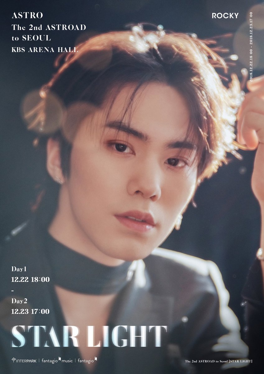 아스트로] The 2nd ASTROAD to Seoul [STAR LIGHT] Individual Poster
