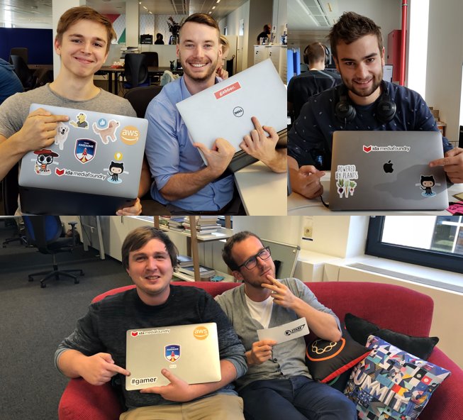 WeAreIDADigital's tweet photo. We love it to make some things personal. That is why we have provided a personalised sticker for our youngsters and Mario that perfectly matches their personality. Small gesture, great pleasure!
#WeAreIda #Gifts #Stickers https://t.co/cxvSVM0kDw