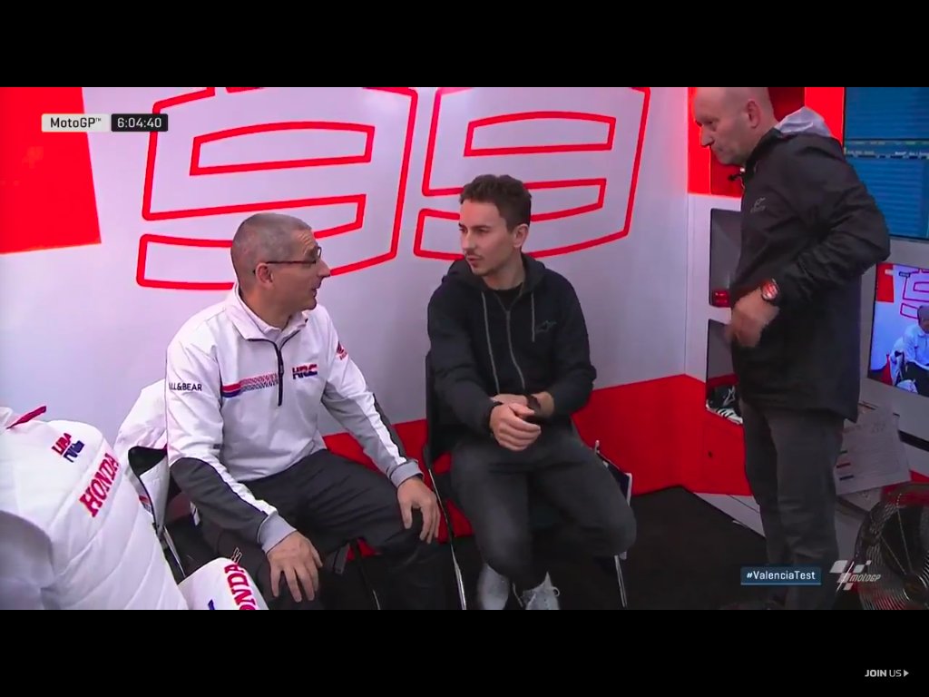 #99 is in the building.

#ValenciaTest #MotoGpJunkies #MotoGP #MotoGP2019.