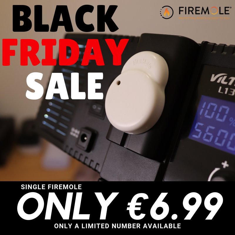 Black Friday Deals have started at Firemole!! Don't miss out and get those stocking fillers out of the way early! firemole.com/products/firem…

#ProtectYourTech #tech #BlackFriday #christmas #innovation #Firemole #FireSafety