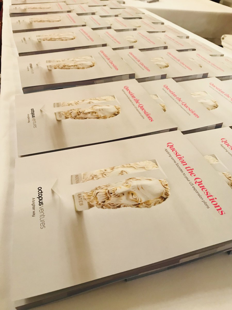 Excited to be at #RD21M w/ <a href="/RussShaw1/">Russ Shaw CBE</a> &amp; <a href="/TechLondonAdv/">Tech London Advocates</a> where our own @ZoeACastro will be launching #QuestionTheQuestions – a new report from Octopus that provides a stress-tested guide to international expansion