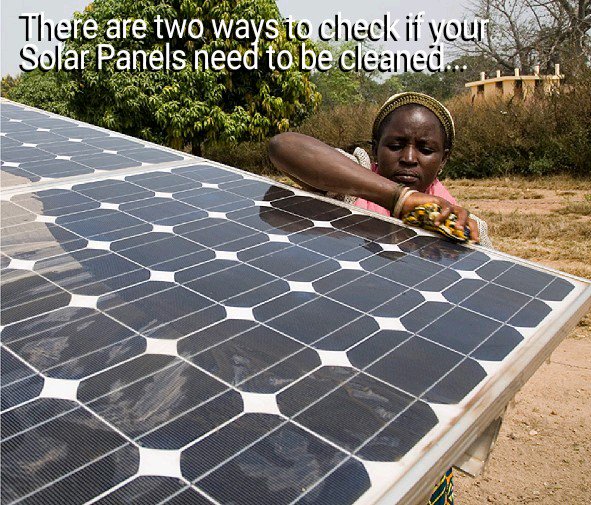 easycleantips's tweet photo. 1. Physical Inspection: 
Generally, dusty areas typically require more frequent inspection.
2. Use a Monitoring Service:  
A solar monitoring system can tell you if your system is off line or if it’s not performing as expected. #easycleantips #SolarPanels #maintenance #lifestyle https://t.co/ISd0Xc4EaR