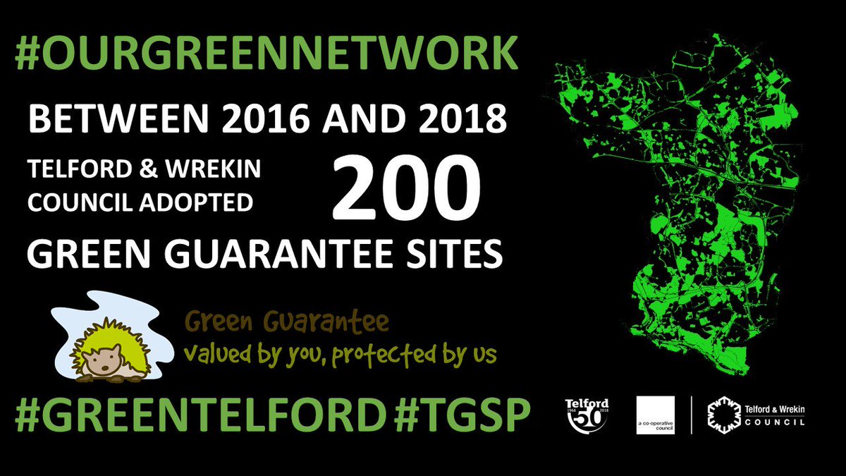 TelfordWrekin's tweet image. A further 160 hectares of protected space will be added to Telford's green network, bringing the total to 546 hectares under the Green Guarantee Scheme alone. #Ourday #GreenGuarantee #Green #Spacetobreath #Wellbeing