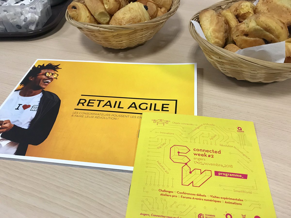 Octave_biz's tweet photo. Le petit déjeuner Commerce &amp; numérique commence dans 10min!  #Connectedweek #Angers https://t.co/vvwn0R71Cs