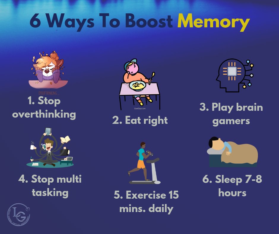 VALiezelGumba's tweet photo. Tuesday Tip: 6 Ways to Boost Memory.

#freelancer
#virtualassistant
#businessowner
#wahm https://t.co/ijvWY8fh5j