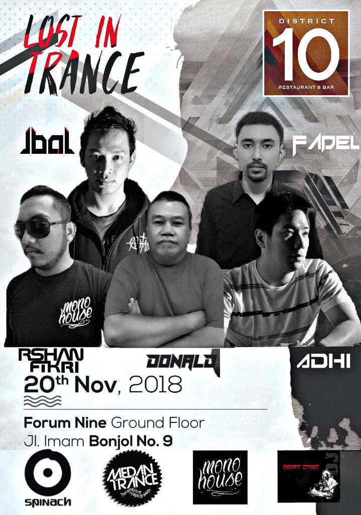 MEDANTRANCE's tweet photo. Hi Medan! Malam ini ke District 10 yok! https://t.co/u0fCeqCGkG