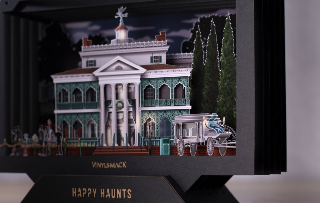 wundersmack's tweet photo. Getting all of the MULTIPLANES photos ready for the online launch. Thanks to everyone that bought one at #designercon. I couldn’t get over how cool it was to be selling these across the street from Disneyland! #multiplanes #hauntedmansion #disneyland #happyhaunts #doombuggies https://t.co/PcpyLIaYKY